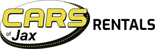 Cars jax rentals logo with transparent background